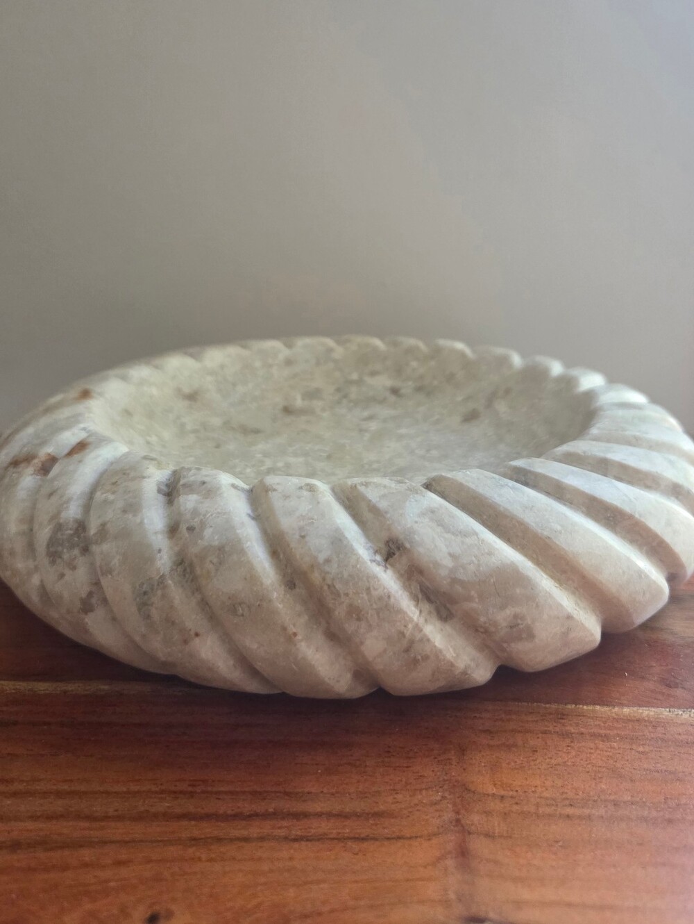 Threshold designed with Studio McGee Twisted Edge Marble Dish Cream